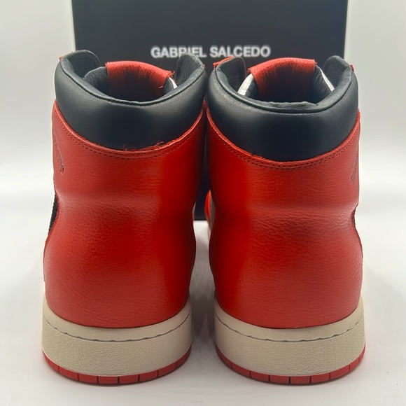 Gabriel Salcedo High Top Sneakers, Premium Leather size US 10 Limited Edition - Picture 3 of 12